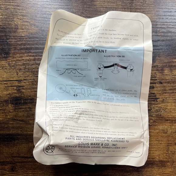 Vintage MARXWRITER Typewriter - Picture 14 of 16